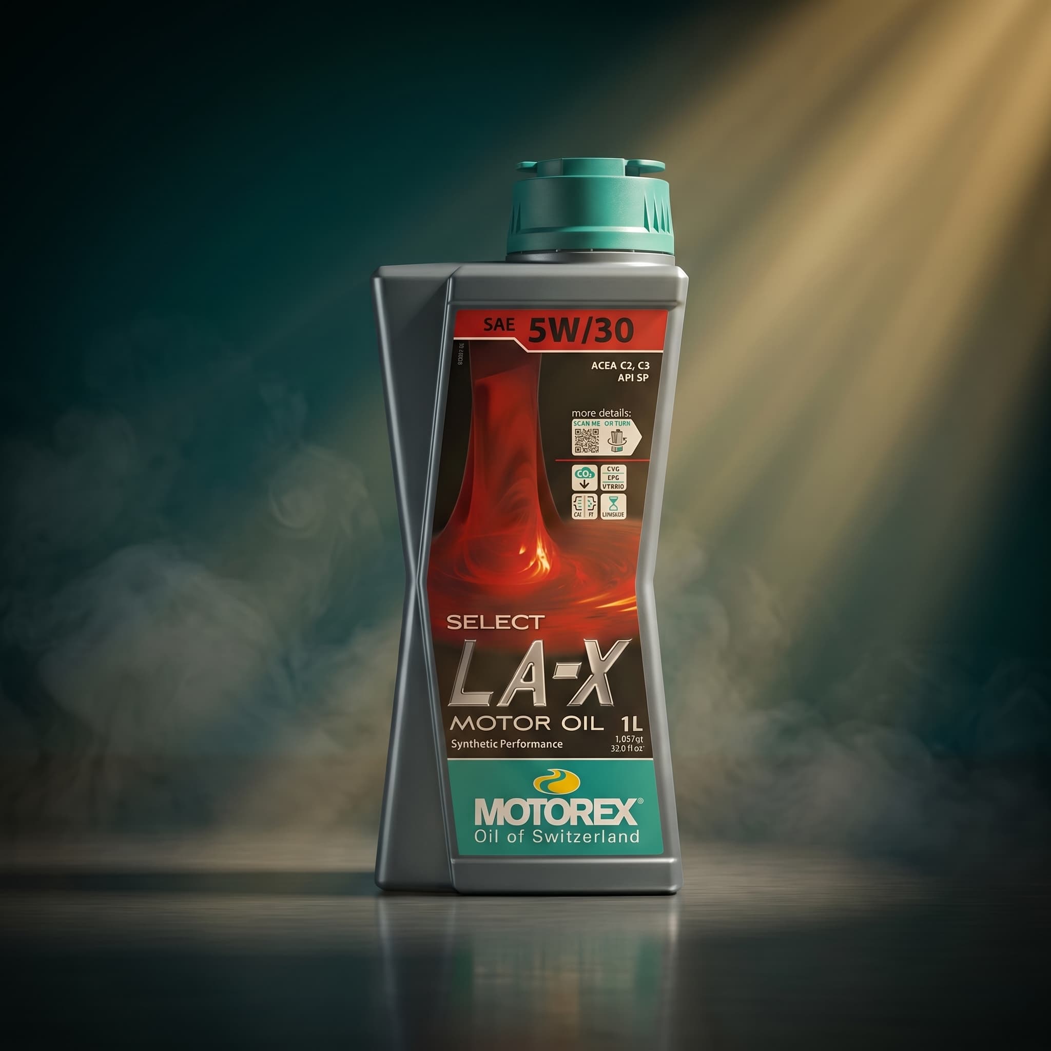 MOTOREX SELECT LA-X SAE 5W/30, flacon de lubrifiant