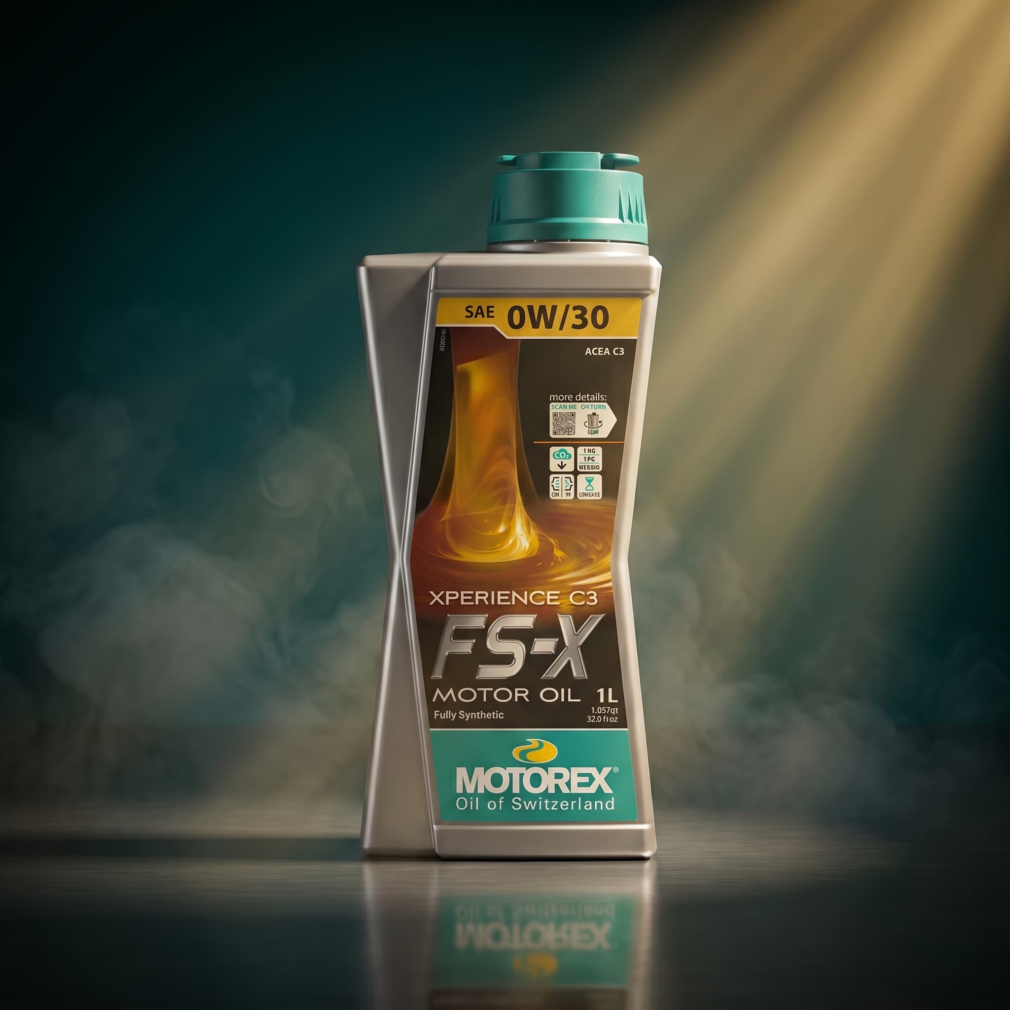 MOTOREX XPERIENCE C3 FS-X SAE 0W/30, flacon de lubrifiant
